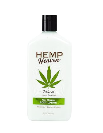 Hemp Heaven Lotion - Moisturizing Body Lotion with Natural Hemp Seed Oil 354ml