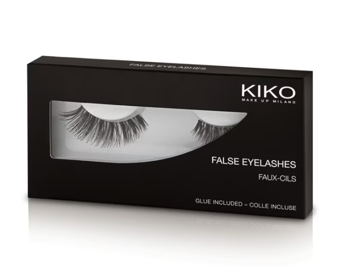 False eyelashes with glue included, Kiko Milano, 01 Natural