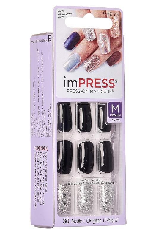 KISS Broadway Impress Accent Nails Play It Loud