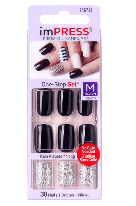 KISS Broadway Impress Accent Nails Play It Loud