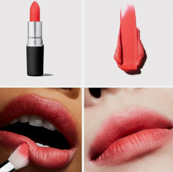 BRAND NEW MAC POWDER KISS LIPSTICK MANDARIN O 908