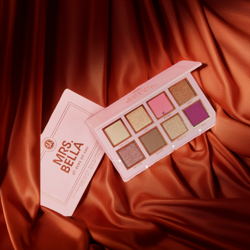 BH Cosmetics Mrs. Bella All Eyes On You - 8 Color Eyeshadow Palette