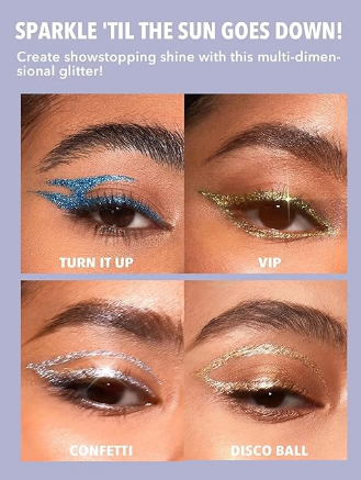 SHEGLAM Insta Party Liquid Glitter Eyeshadow (Confetti and Disco Ball)