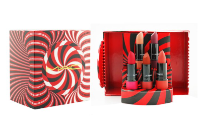 Mistletoe Matte Powder Kiss Lipstick Set (5x Lipstick) (Limited Edition)
