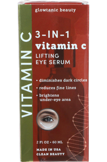 Glowtanic Beauty 3in1 Vitamin C Lifting Eye Serum 60ML