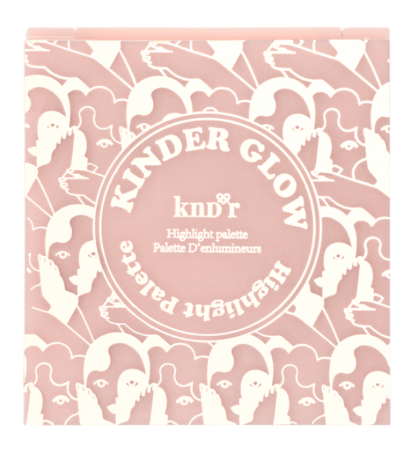 Palette of highlighters Kndr Beauty Kinder Glow Highlighting Palette 4 x 2.5 m