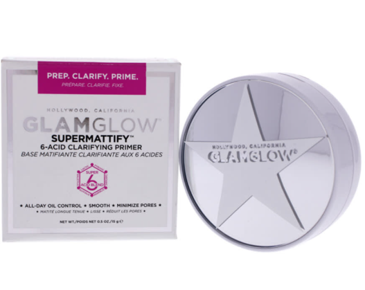 GlamGlow Supermattify Clarifying Face Primer, 0.5-oz