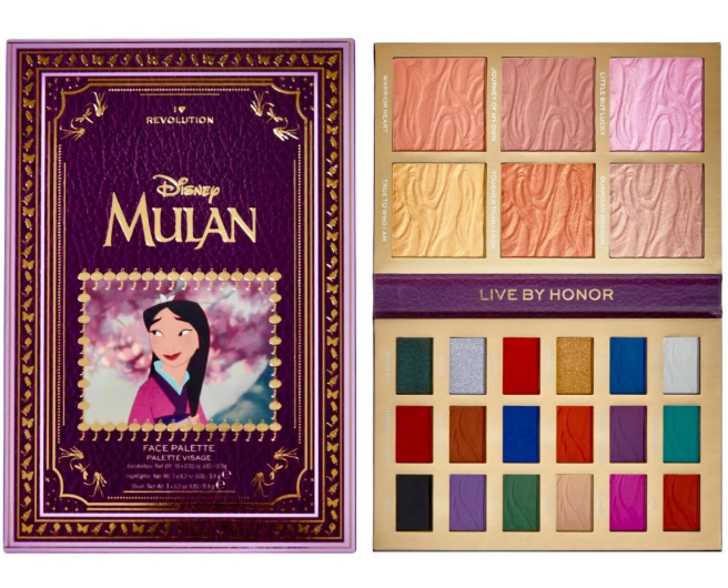 I ❤️ Love Revolution DISNEY MULAN EYE & FACE PALETTE / EYE SHADOW AND BLUSH
