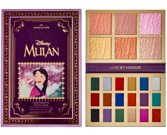 I ❤️ Love Revolution DISNEY MULAN EYE & FACE PALETTE / EYE SHADOW AND BLUSH