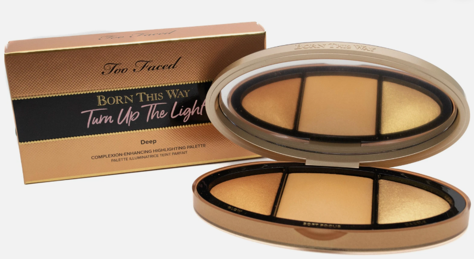 Too Faced Born This Way Turn Up The Light Highlighting Palette Deep