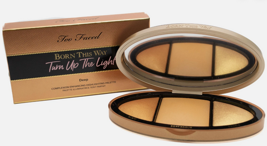 Too Faced Born This Way Turn Up The Light Highlighting Palette Deep