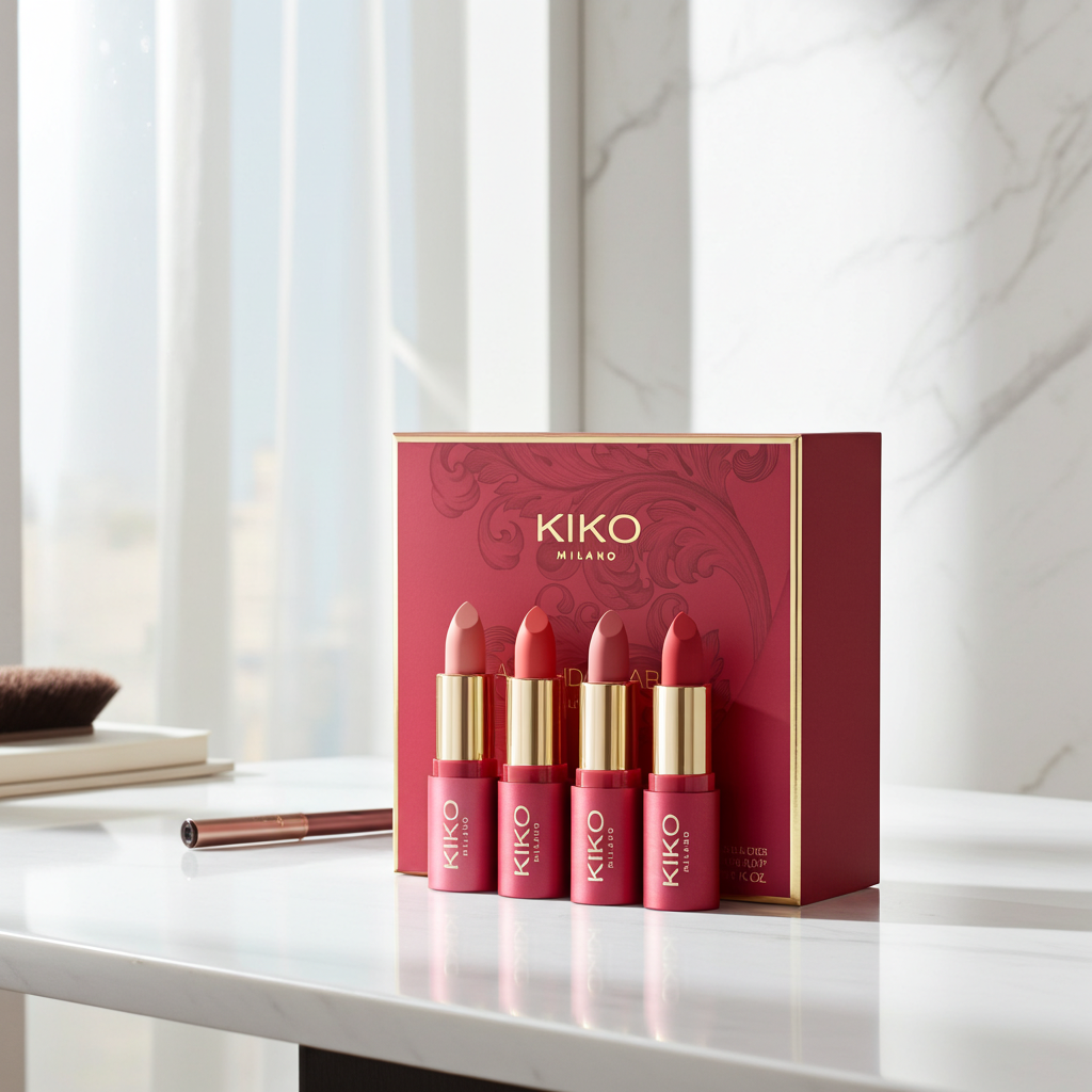 Set of Kiko Milano A Holiday Fable Mini Lipstick 3 pcs (8025272982344)