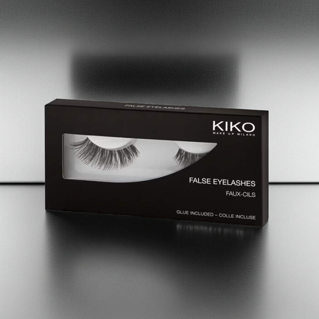 False eyelashes with glue included, Kiko Milano, 01 Natural